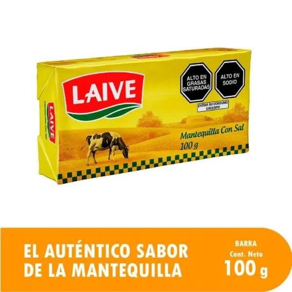 Mantequilla con Sal Laive 100g
