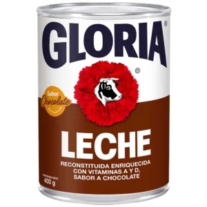 Leche Reconstituida GLORIA Sabor a Chocolate Lata 400g